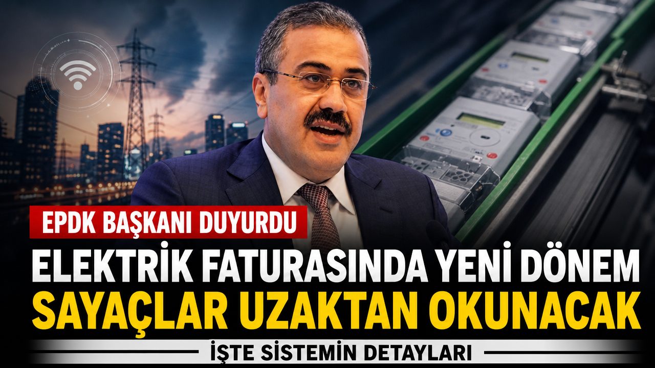 Elektrik faturasında yeni dönem: Sayaçlar uzaktan okunacak