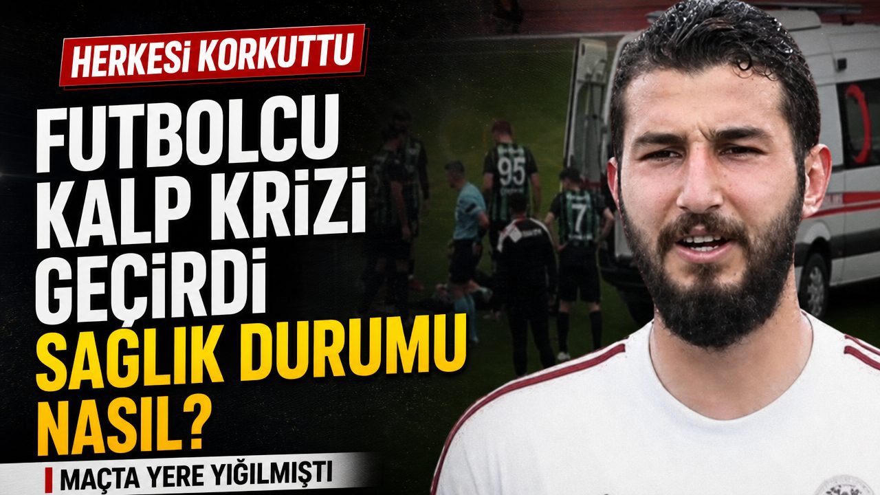 Maçta yere yığılan futbolcu kalp krizi geçirdi