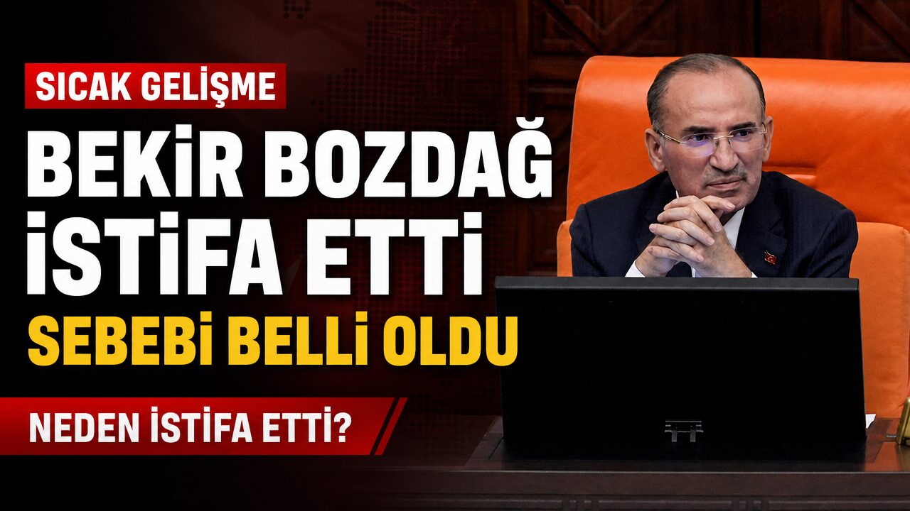 Bekir Bozdağ TBBM Başkan Vekilliği görevinden istifa etti: İşte sebebi