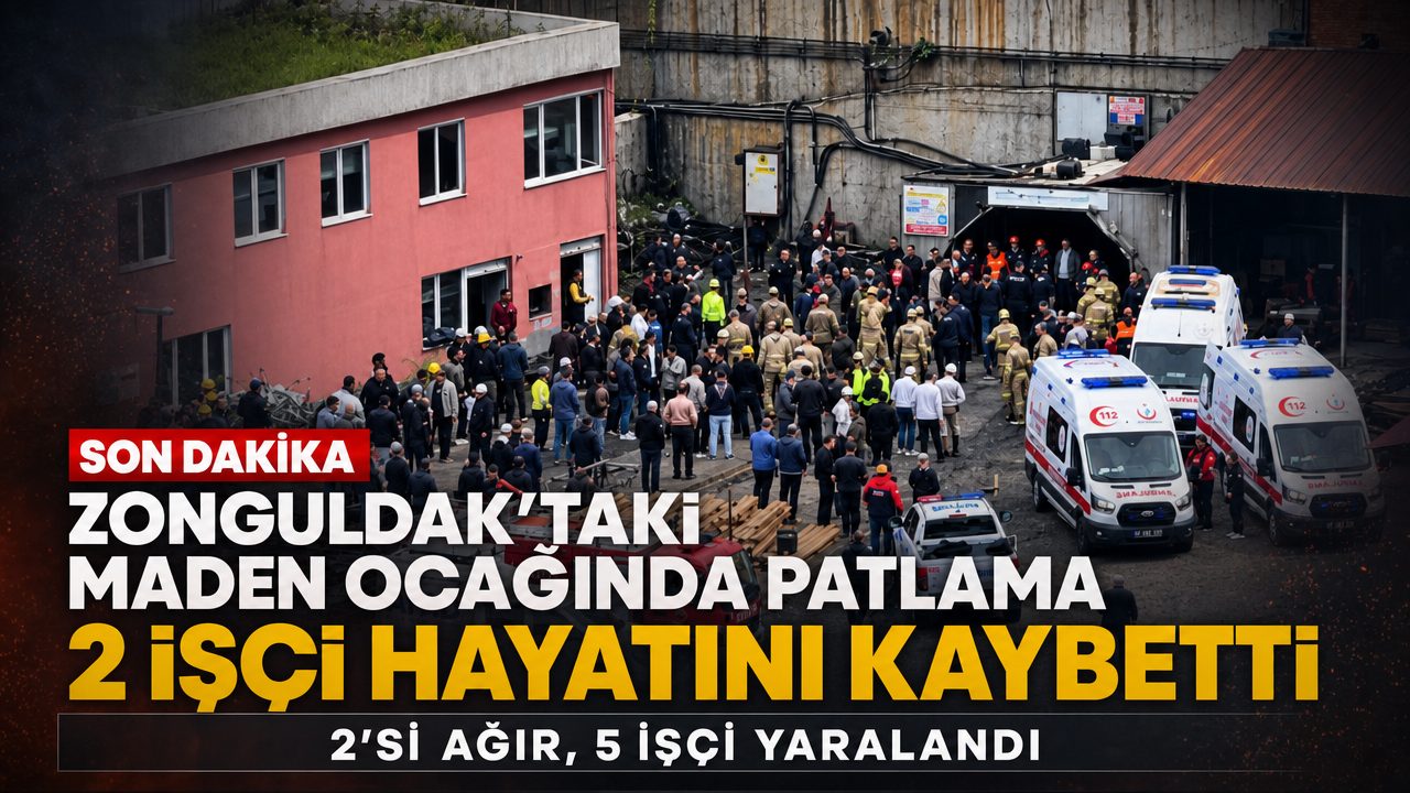 Zonguldak’ta maden ocağında patlama: Ölü ve yaralılar var