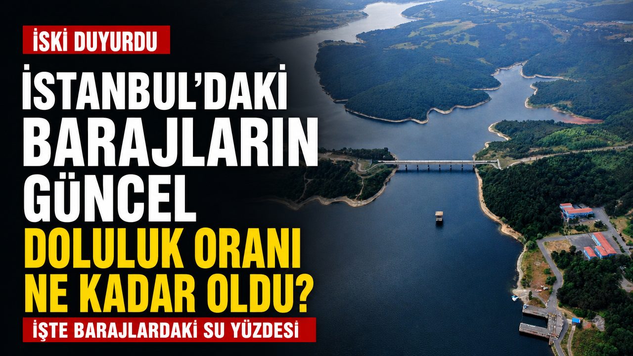 18 Ekim 2026 İstanbul’da barajların doluluk oranı: Yüzde 52’yi geçti