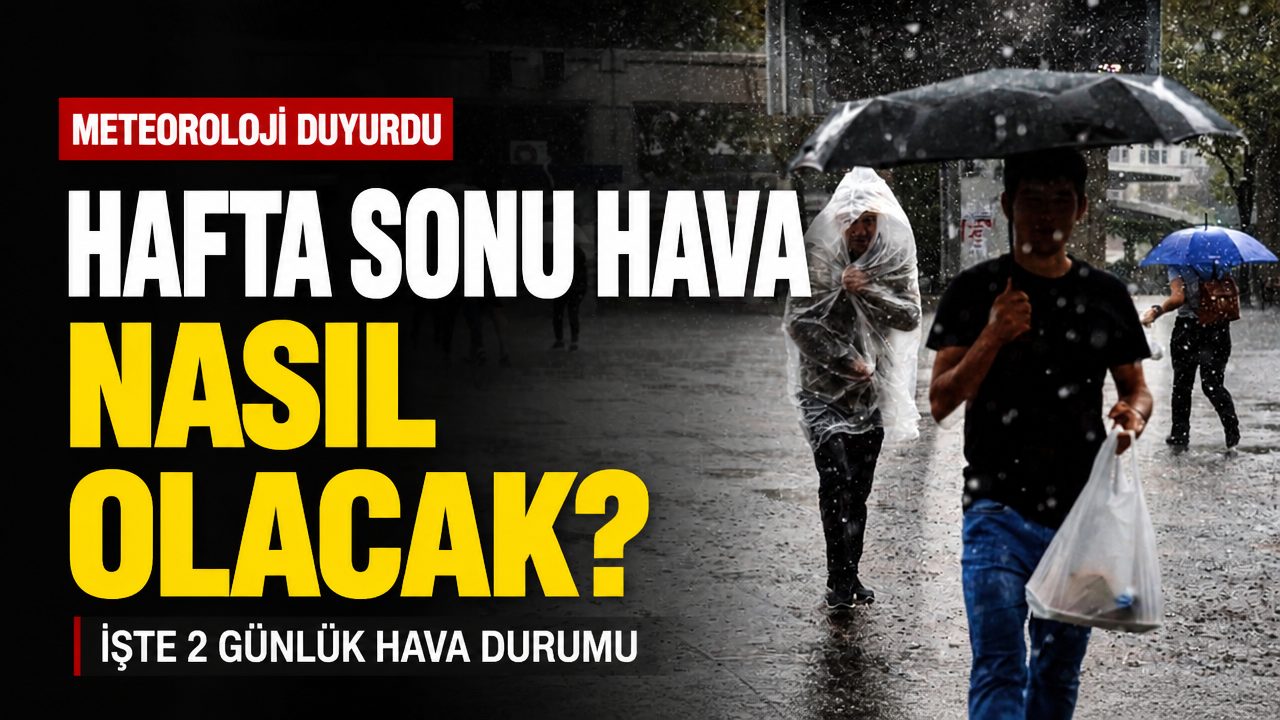 Hafta sonu hava nasıl olacak?