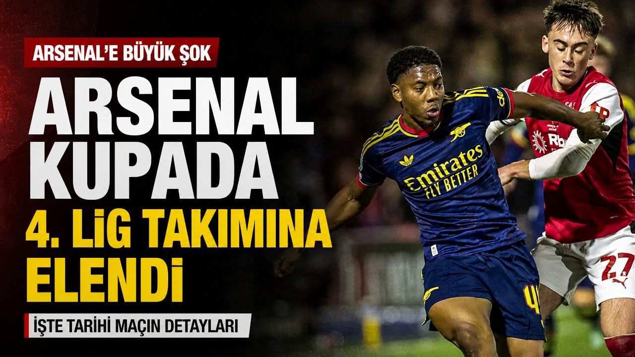 Arsenal kupada 4. lig takımına elendi