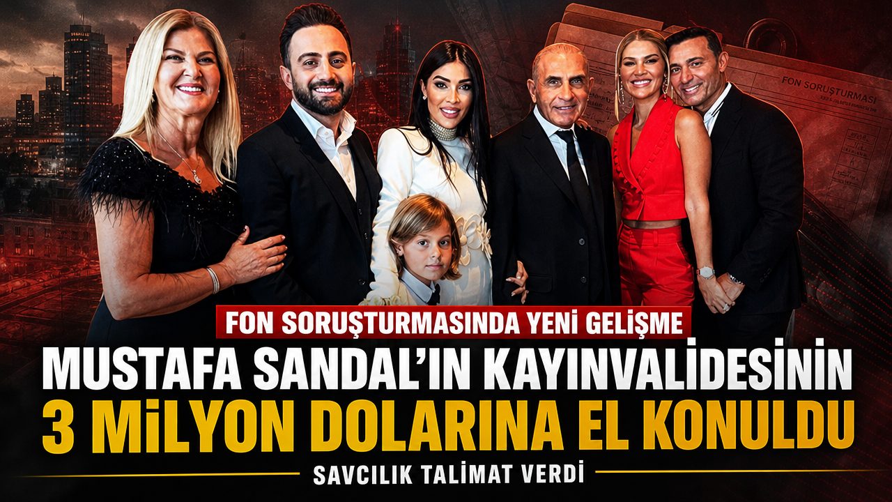 Mustafa Sandal’ın kayınvalidesinin 3 milyon dolarına el konuldu