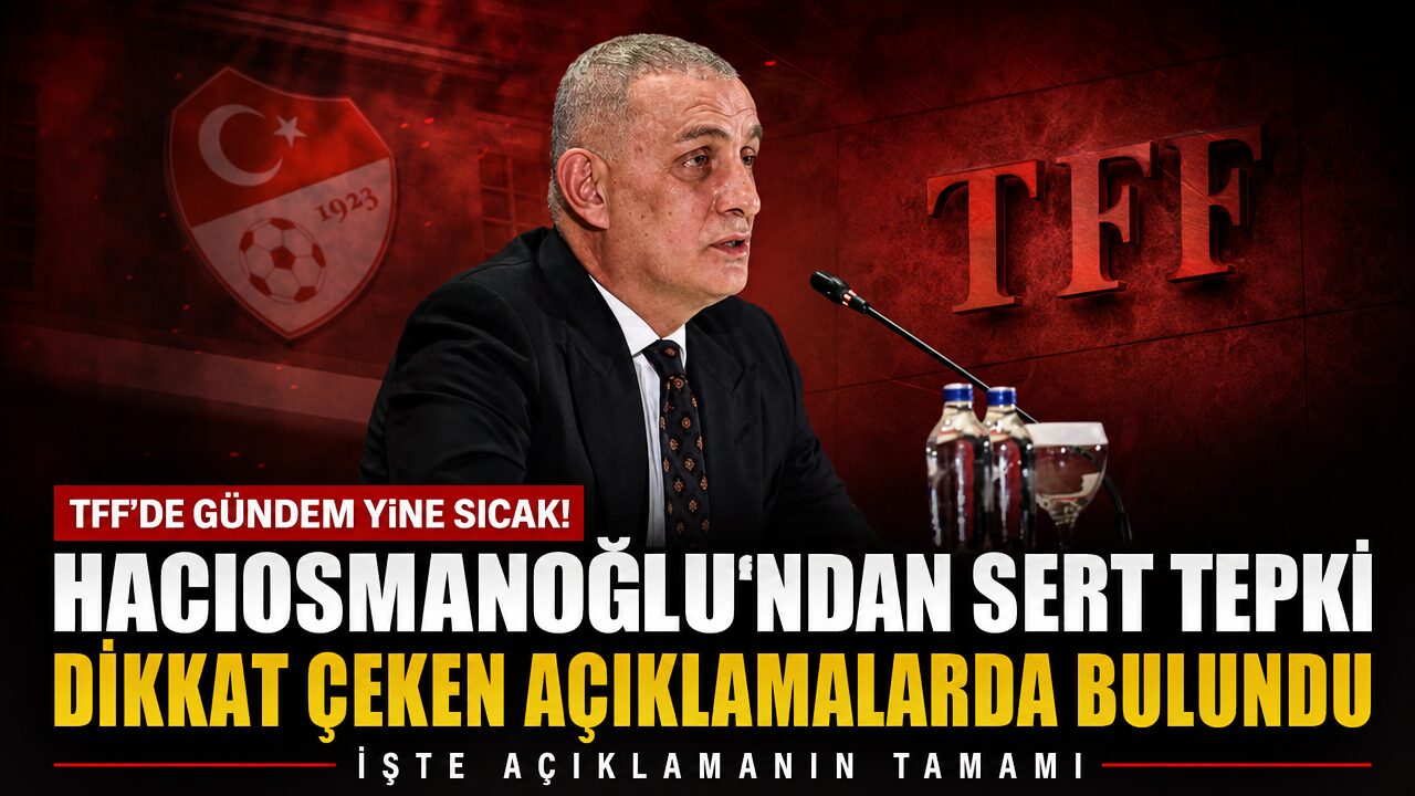 Hacıosmanoğlu’ndan hakem soruşturması sonrası rest: “Yılların faturasını bize kesemezsiniz“