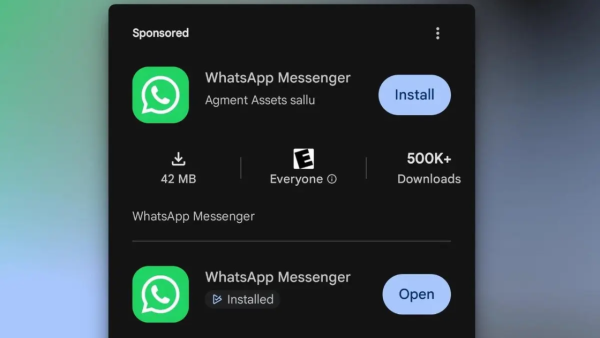 Sahte WhatsApp tuzağı: Play Store’da indirilme sayısı 500 bini geçti