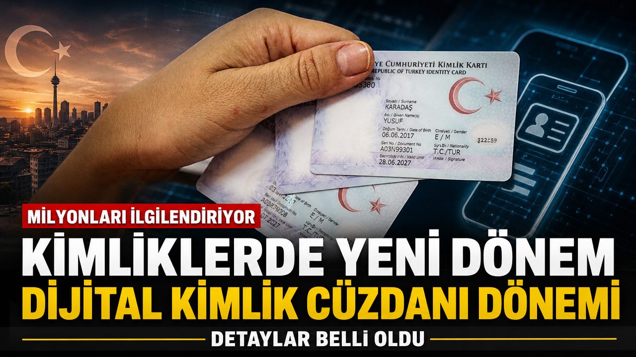 Kimliklerde yeni dönem: Ulusal dijital kimlik cüzdanı geliyor