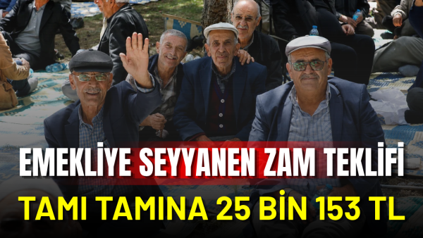 Memur emeklisine 25 bin TL seyyanen zam teklifi TBMM’de