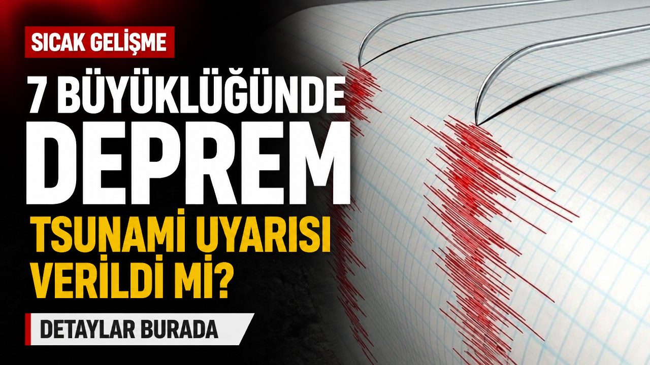 Japonya’da 7 büyüklüğünde deprem
