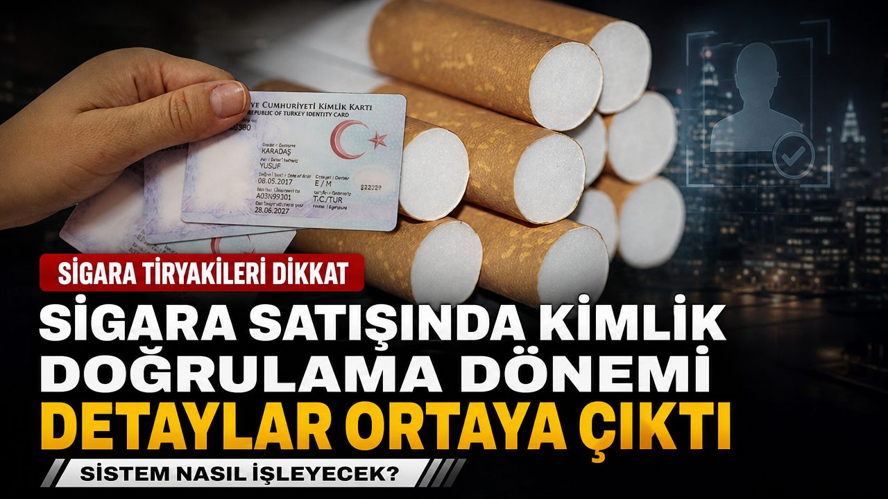 Sigara satışında kimlik doğrulama sisteminin detayları ortaya çıktı