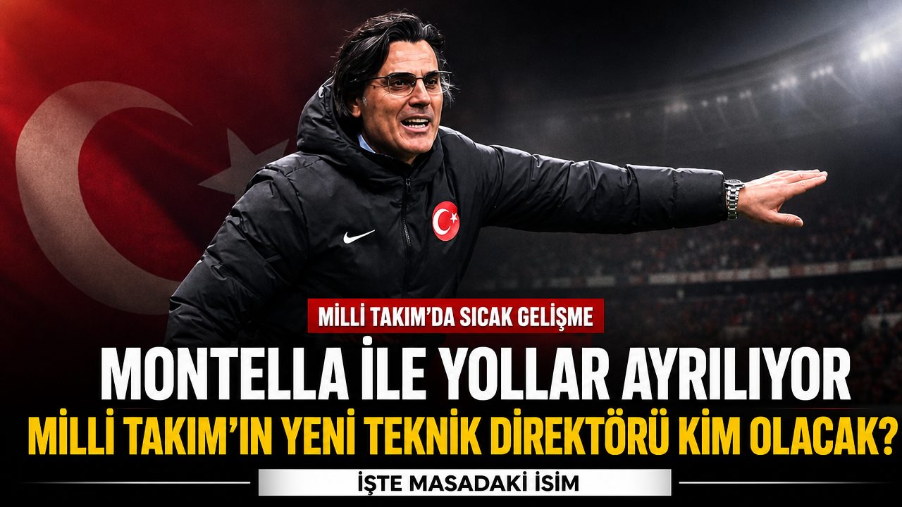 Montella ile yollar ayrılıyor: İşte Milli Takım’ın başına düşünülen yeni isim