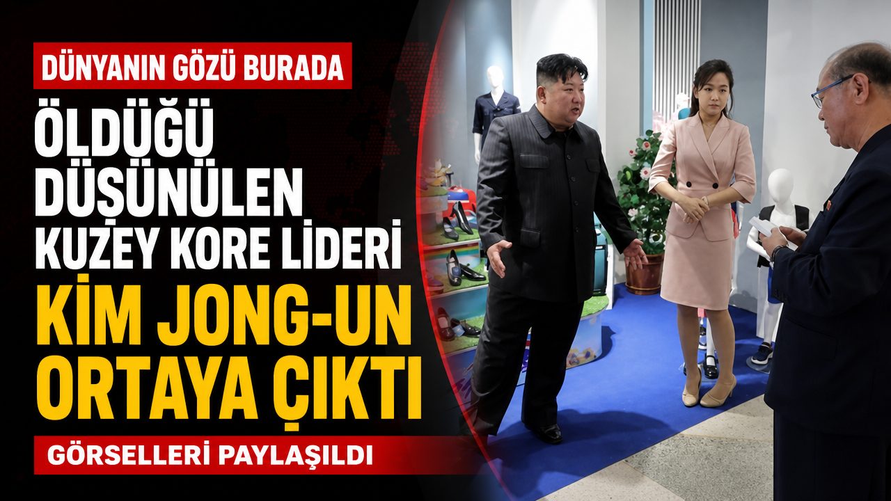 Öldüğü düşünülen Kim Jong-un ortaya çıktı