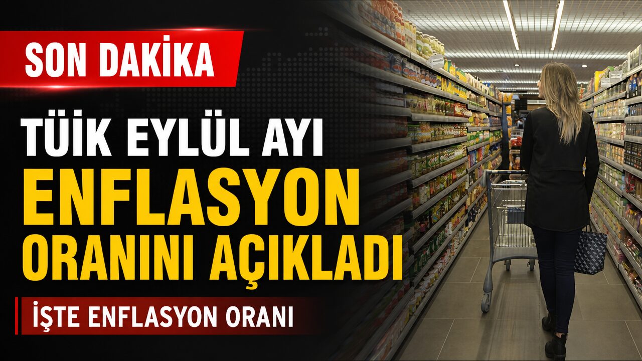 TÜİK eylül ayı enflasyon oranlarını açıkladı