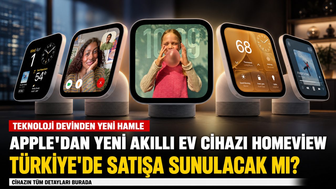 Apple yeni akıllı ev cihazını tanıttı: Türkiye’de satışa sunulacak mı?