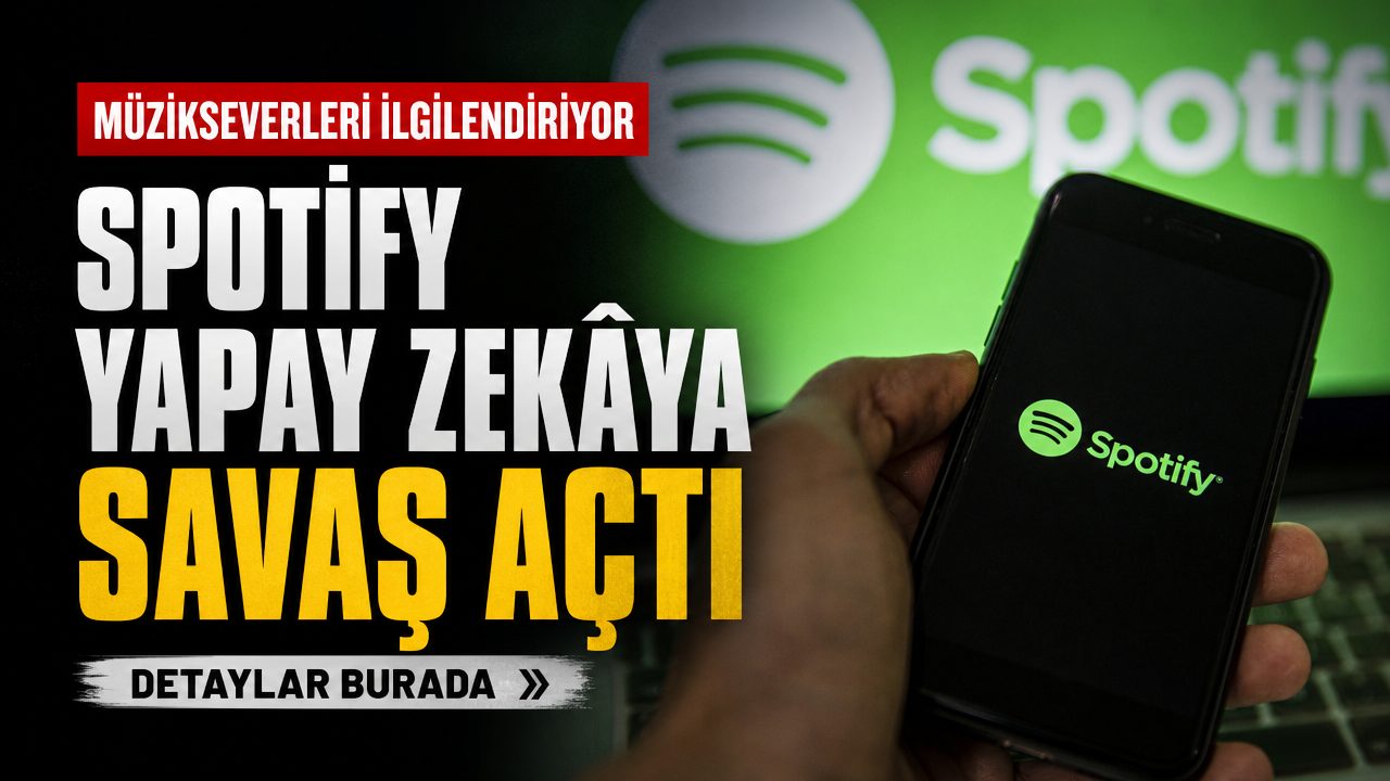 Spotify, yapay zekâ destekli 50 milyon şarkıyı önerilerden çıkardı