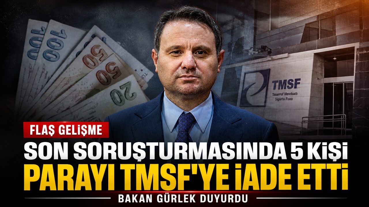 Bakan Gürlek duyurdu: Fon soruşturmasında 5 kişi TMSF’ye paraları iade etti