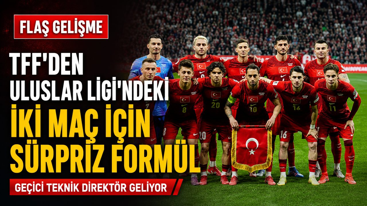 TFF’den Uluslar Ligi’nde kalan maçlar için geçici teknik direktör formülü