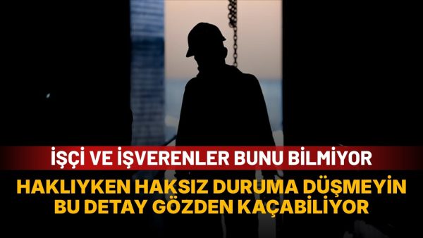 Çoğu işçi ve işveren bunu bilmiyor: Haklı fesihte bu süreye dikkat