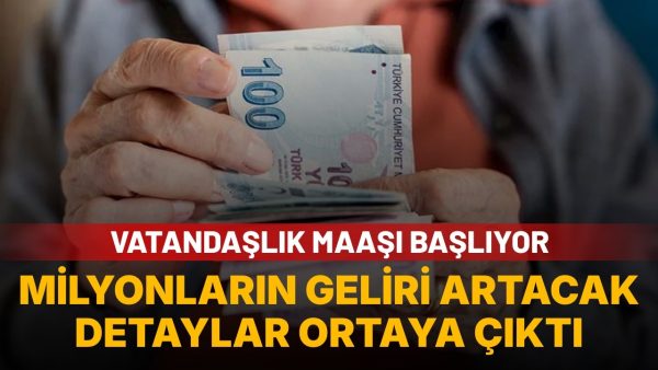 Vatandaşlık maaşında süreç netleşti! Ne kadar ödenecek?