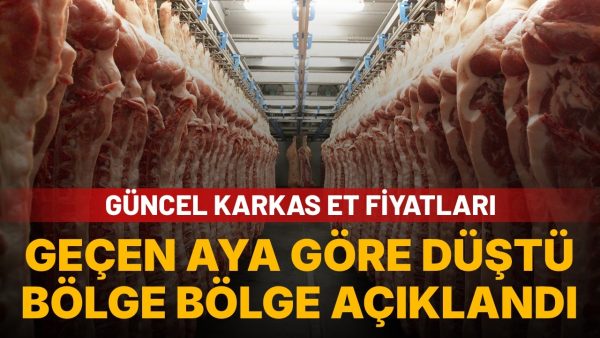 15 Ekim 2026 karkas et fiyatları: Bölge bölge açıklandı