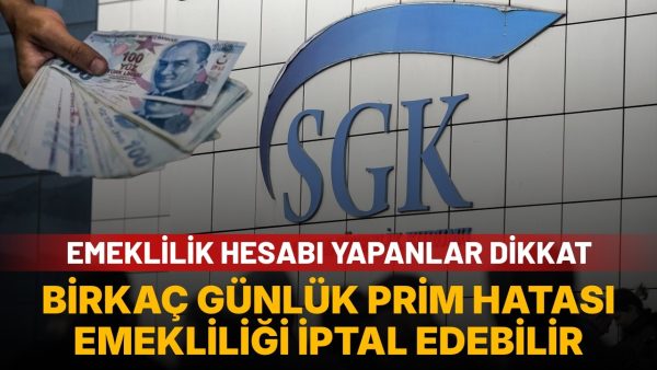 SGK hizmet dökümünde geçersiz hizmet riski: Emeklilikten önce kayıtları kontrol edin