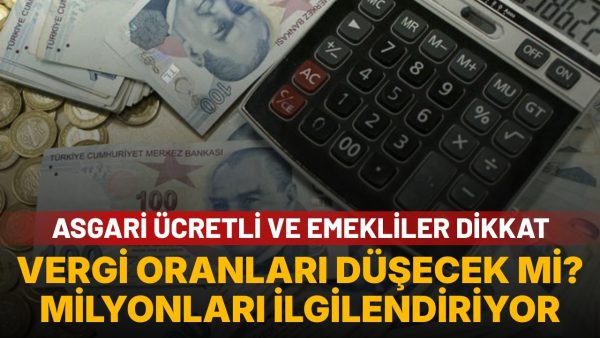 Türk-İş’ten vergi açıklaması: Asgari ücret ve emeklilerden alınan vergi düşecek mi?