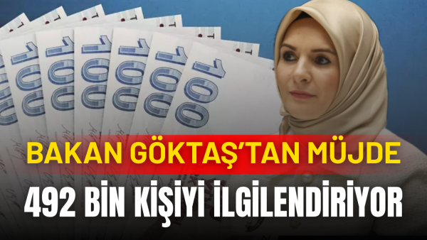 Evde bakım yardımı alanlara müjde: Bakan Göktaş duyurdu