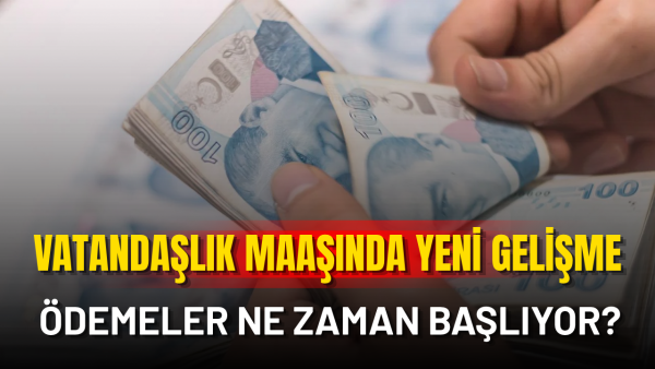 Vatandaşlık maaşında kira, gıda ve ısınma desteği gündemde
